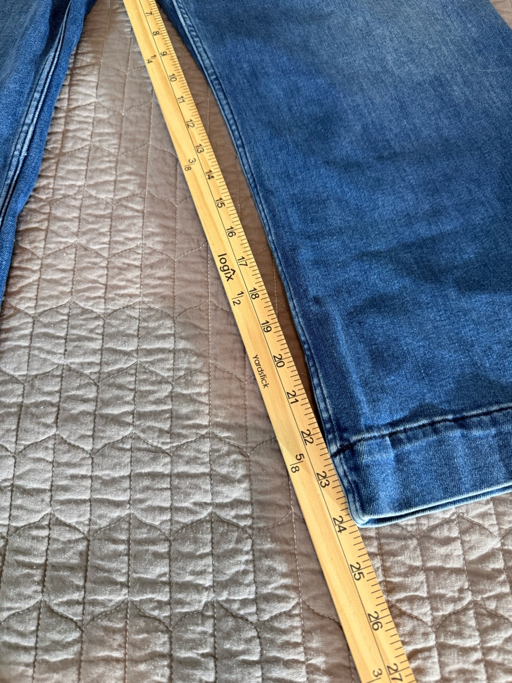 Maeve The Colette Medium Blue High-Rise Cropped Wide-Leg Jeans - Picture 11 of 12